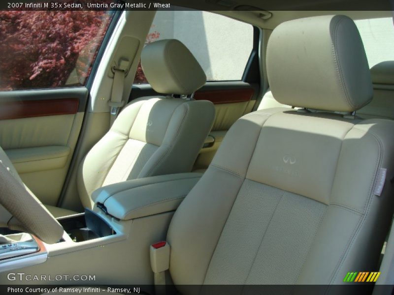 Umbria Gray Metallic / Wheat 2007 Infiniti M 35x Sedan