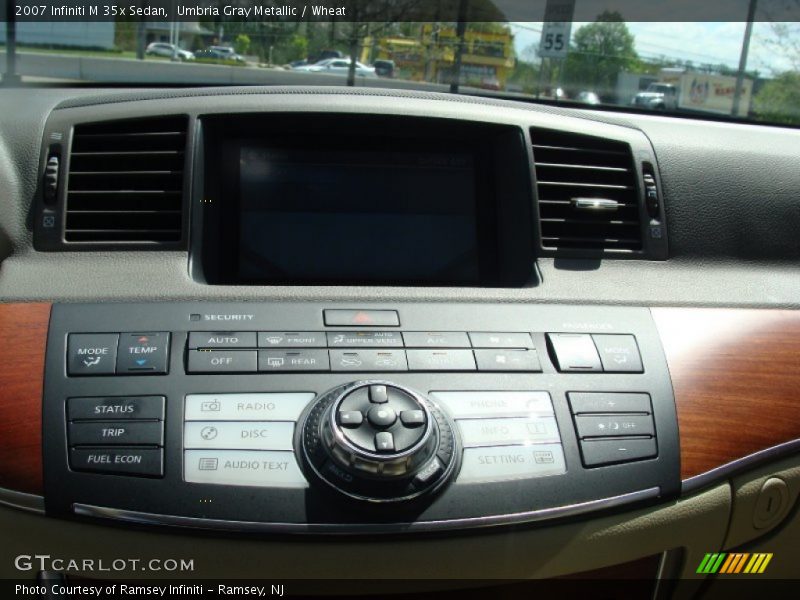 Umbria Gray Metallic / Wheat 2007 Infiniti M 35x Sedan