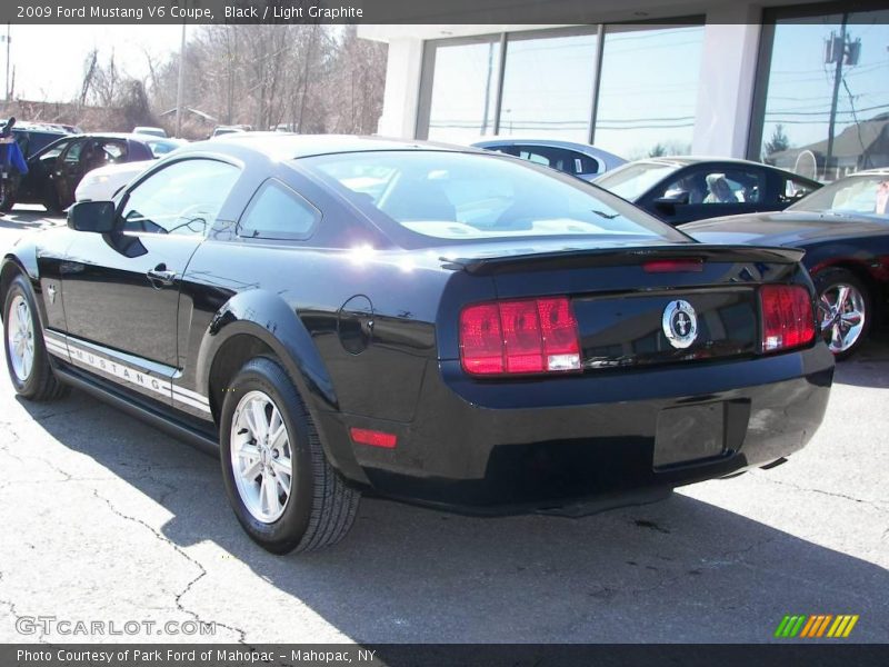 Black / Light Graphite 2009 Ford Mustang V6 Coupe