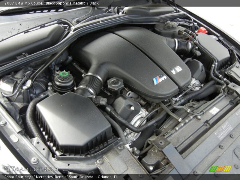  2007 M6 Coupe Engine - 5.0 Liter DOHC 40-Valve VVT V10