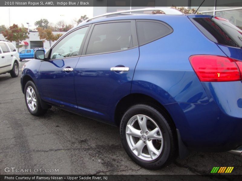 Indigo Blue / Black 2010 Nissan Rogue SL AWD