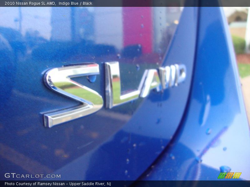 Indigo Blue / Black 2010 Nissan Rogue SL AWD