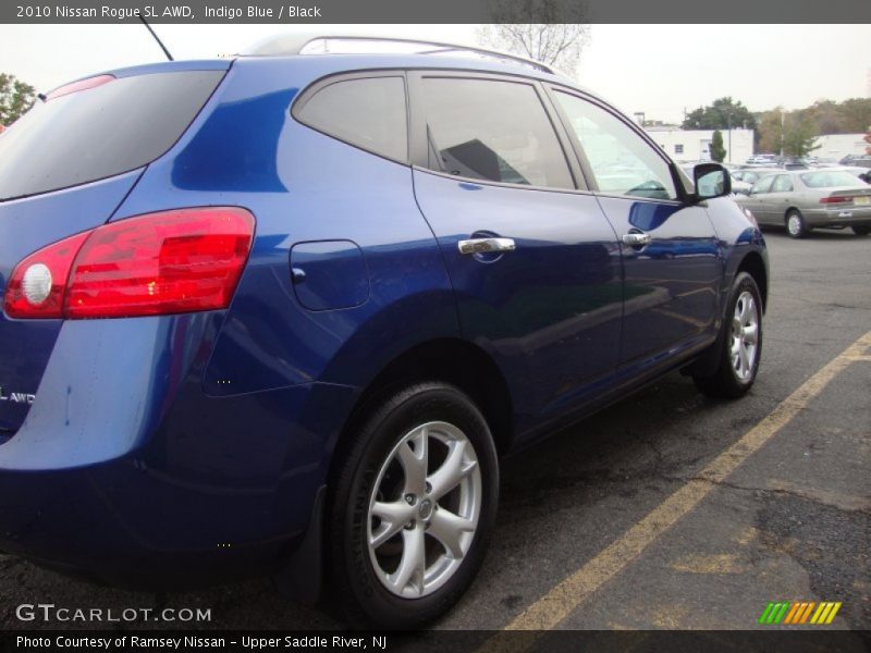 Indigo Blue / Black 2010 Nissan Rogue SL AWD