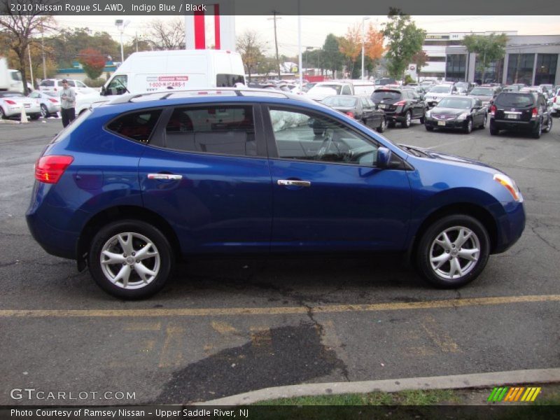 Indigo Blue / Black 2010 Nissan Rogue SL AWD