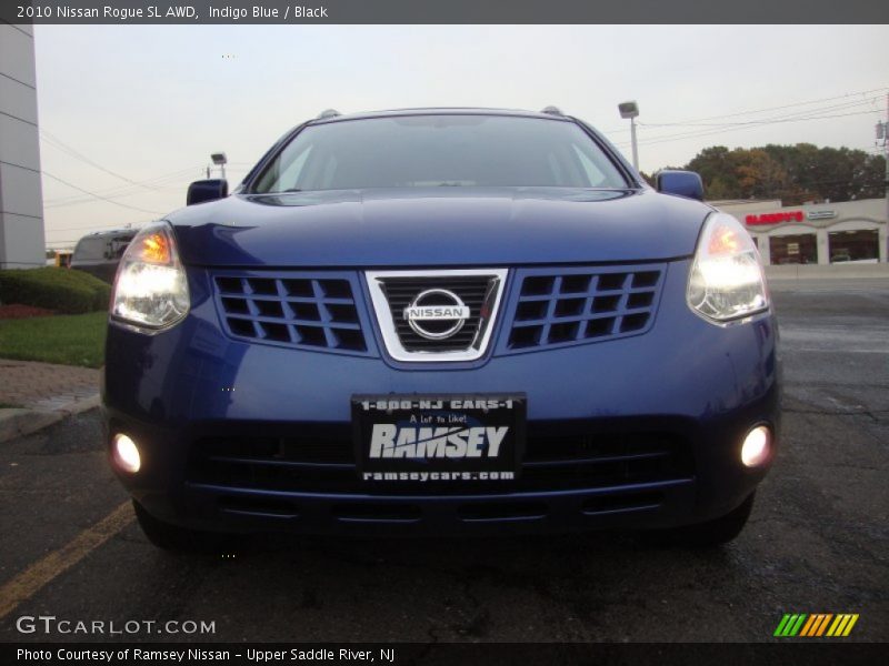 Indigo Blue / Black 2010 Nissan Rogue SL AWD