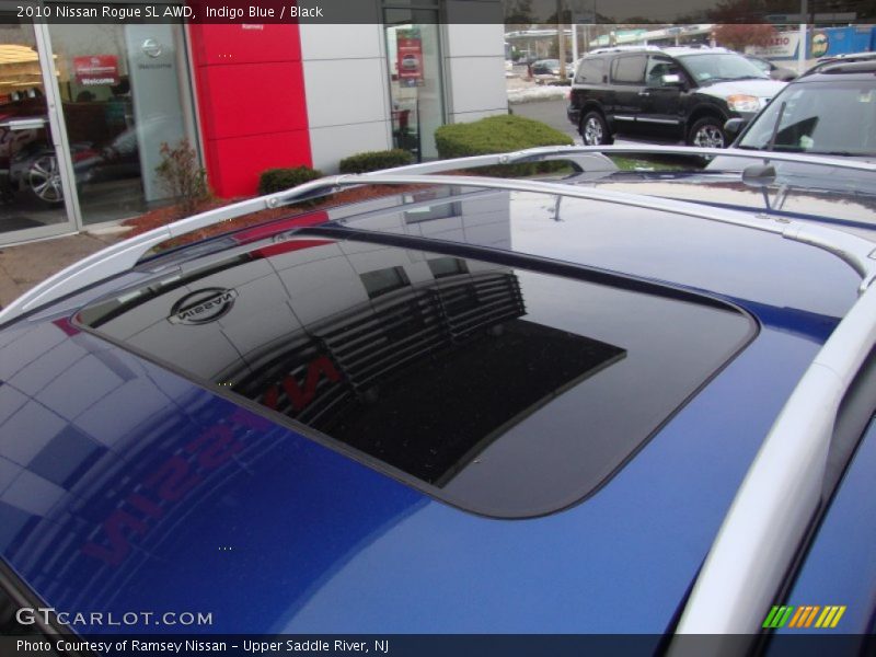 Indigo Blue / Black 2010 Nissan Rogue SL AWD