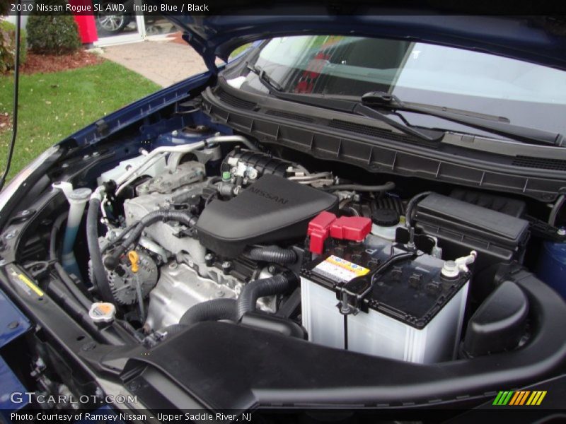 Indigo Blue / Black 2010 Nissan Rogue SL AWD