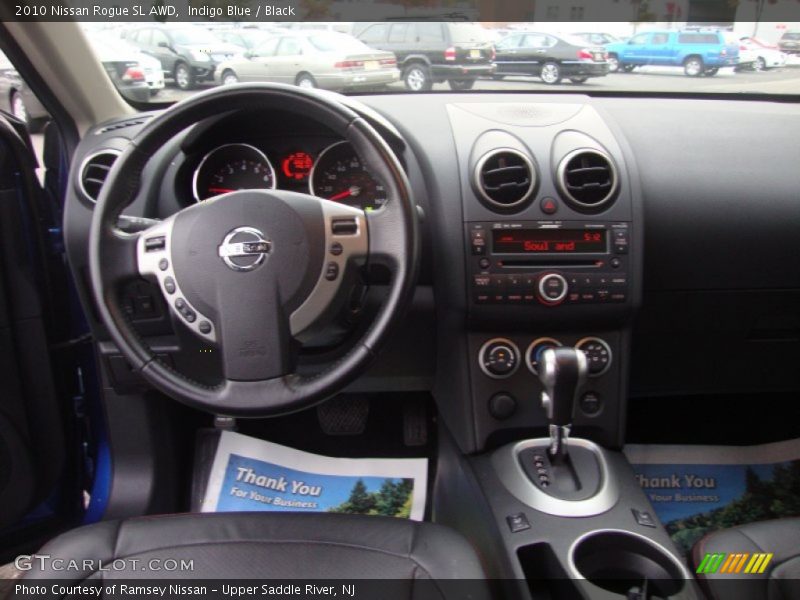 Indigo Blue / Black 2010 Nissan Rogue SL AWD