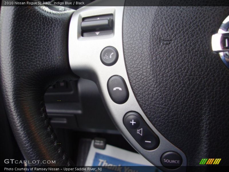 Indigo Blue / Black 2010 Nissan Rogue SL AWD