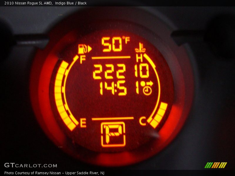 Indigo Blue / Black 2010 Nissan Rogue SL AWD