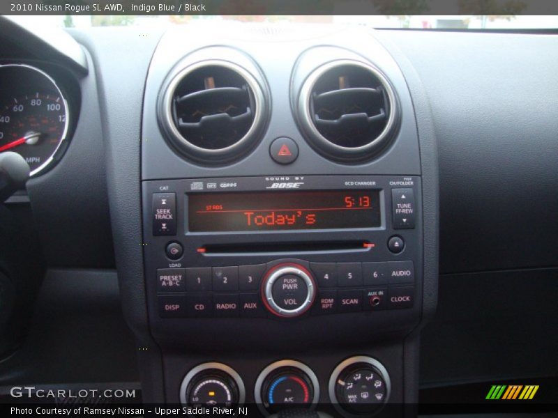Indigo Blue / Black 2010 Nissan Rogue SL AWD