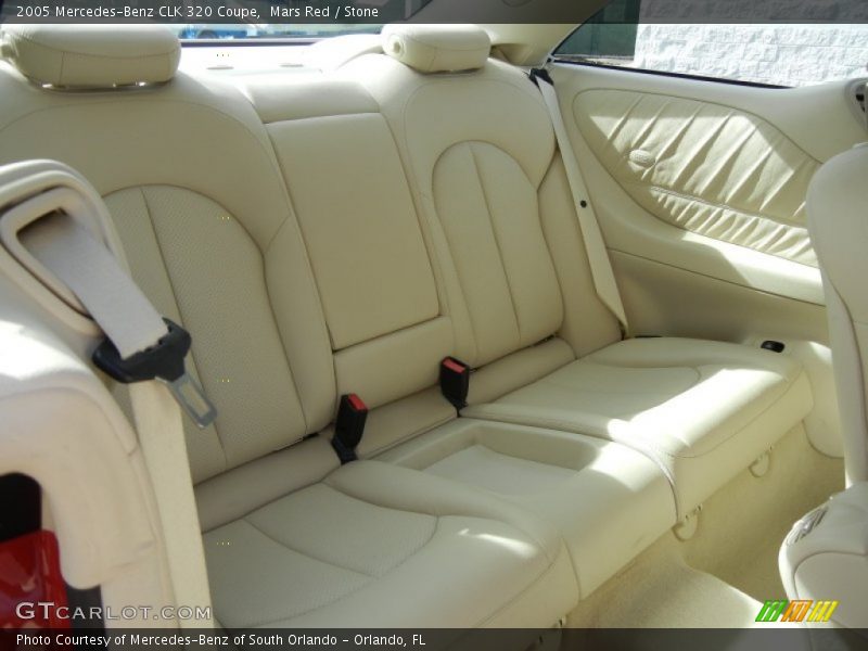 Mars Red / Stone 2005 Mercedes-Benz CLK 320 Coupe