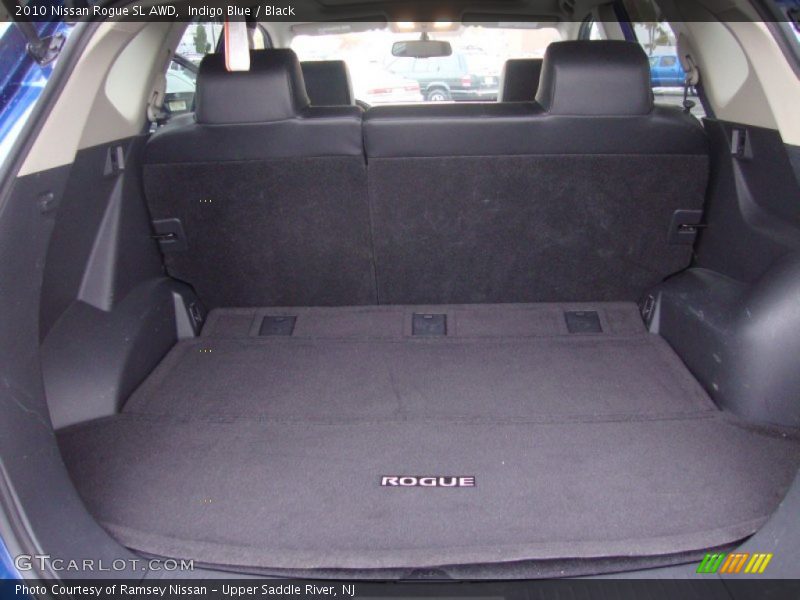 Indigo Blue / Black 2010 Nissan Rogue SL AWD