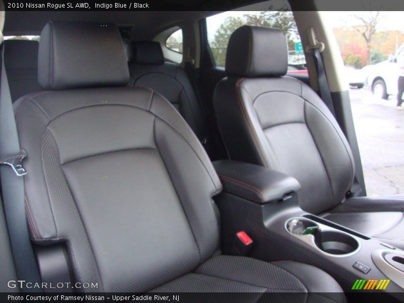 Indigo Blue / Black 2010 Nissan Rogue SL AWD