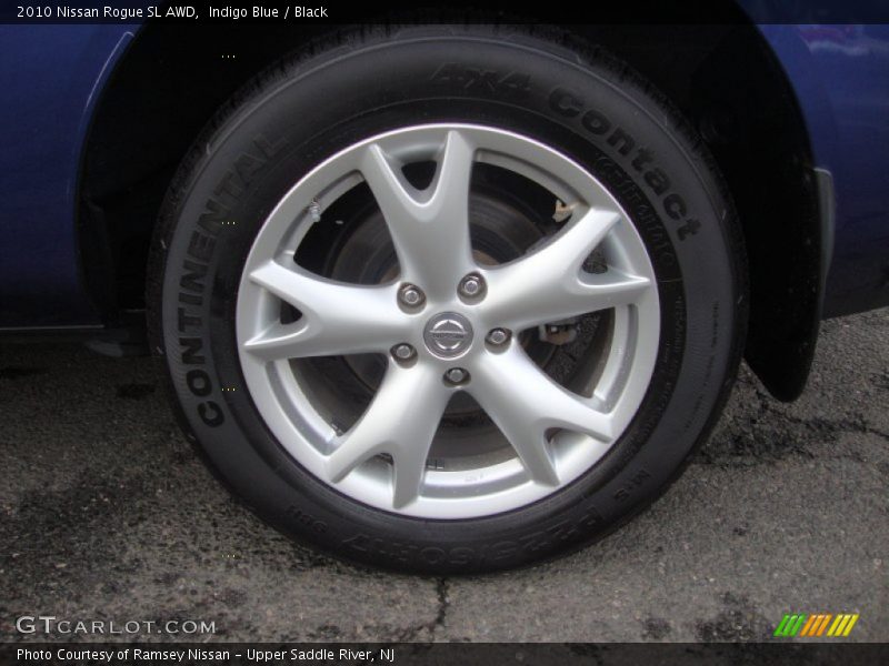 Indigo Blue / Black 2010 Nissan Rogue SL AWD