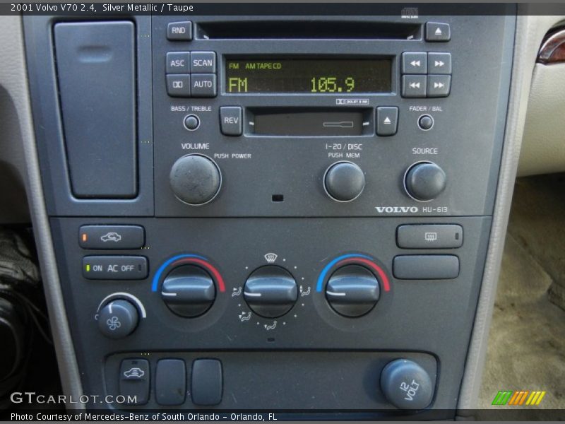 Controls of 2001 V70 2.4