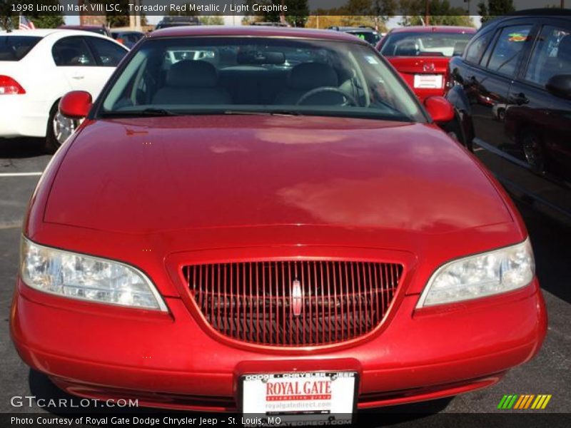 Toreador Red Metallic / Light Graphite 1998 Lincoln Mark VIII LSC