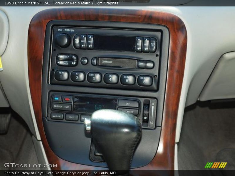 Audio System of 1998 Mark VIII LSC