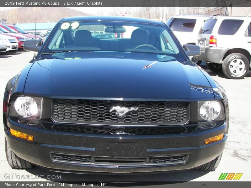 Black / Light Graphite 2009 Ford Mustang V6 Coupe