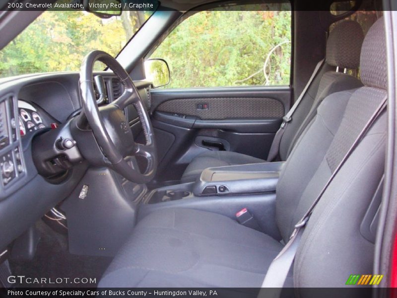  2002 Avalanche  Graphite Interior