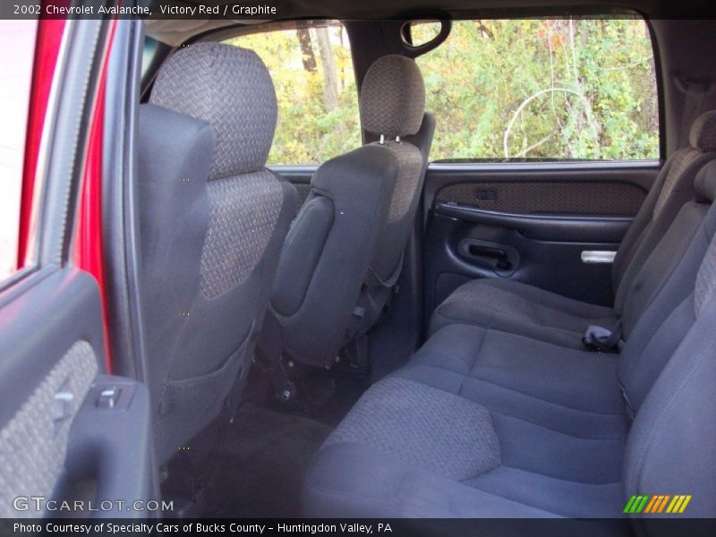 Victory Red / Graphite 2002 Chevrolet Avalanche