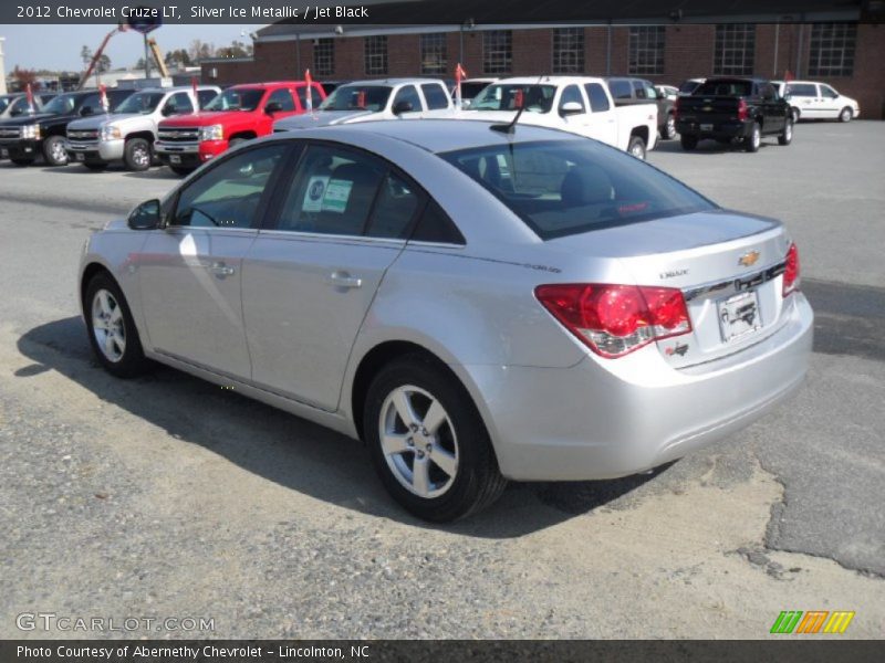 Silver Ice Metallic / Jet Black 2012 Chevrolet Cruze LT