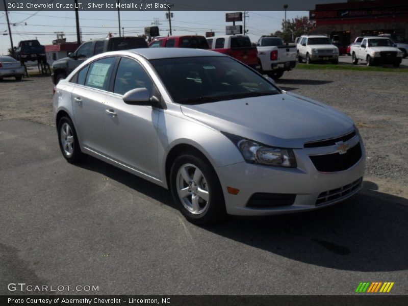 Silver Ice Metallic / Jet Black 2012 Chevrolet Cruze LT