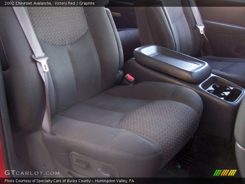 Victory Red / Graphite 2002 Chevrolet Avalanche