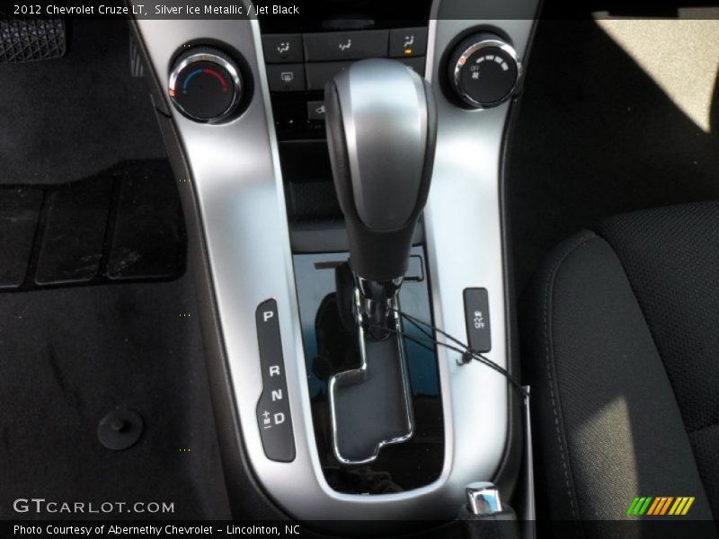 Silver Ice Metallic / Jet Black 2012 Chevrolet Cruze LT