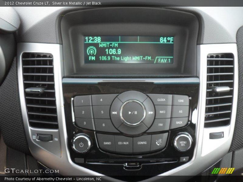 Silver Ice Metallic / Jet Black 2012 Chevrolet Cruze LT