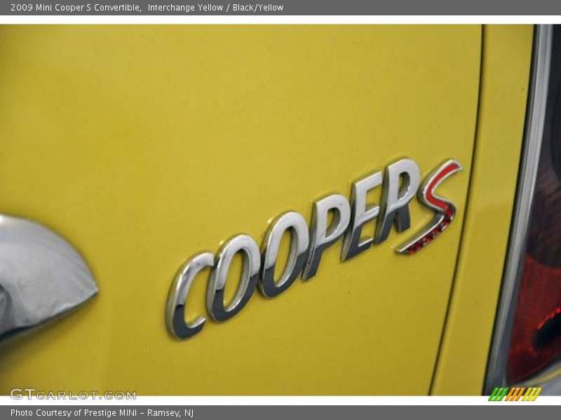 Interchange Yellow / Black/Yellow 2009 Mini Cooper S Convertible