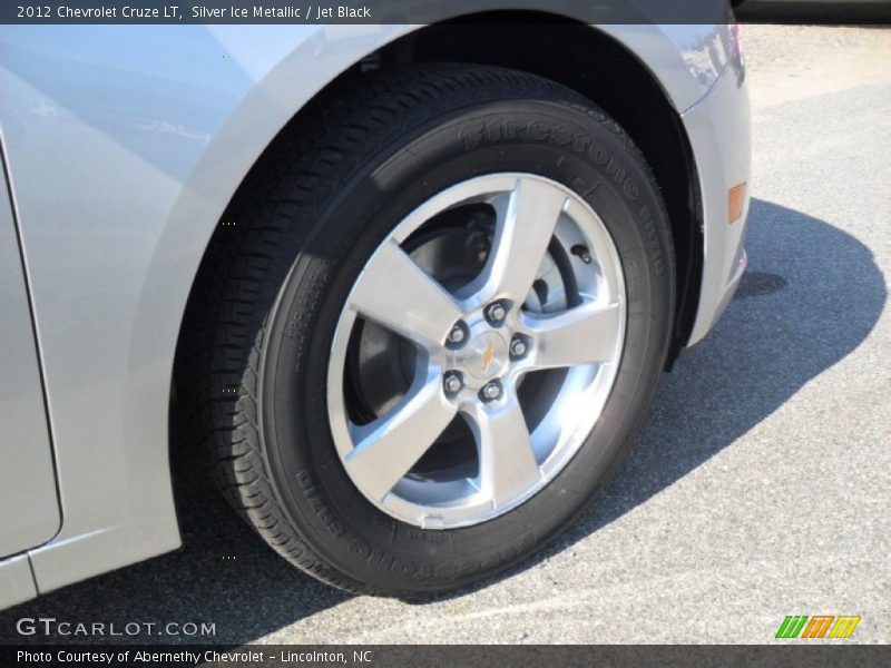 Silver Ice Metallic / Jet Black 2012 Chevrolet Cruze LT