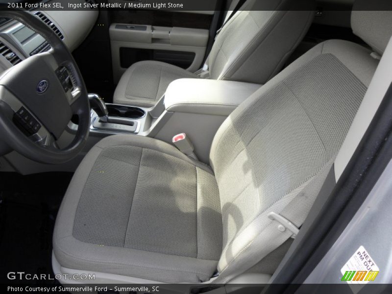 Ingot Silver Metallic / Medium Light Stone 2011 Ford Flex SEL