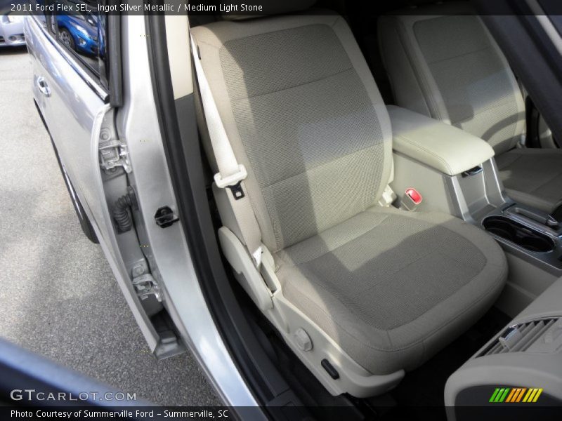 Ingot Silver Metallic / Medium Light Stone 2011 Ford Flex SEL
