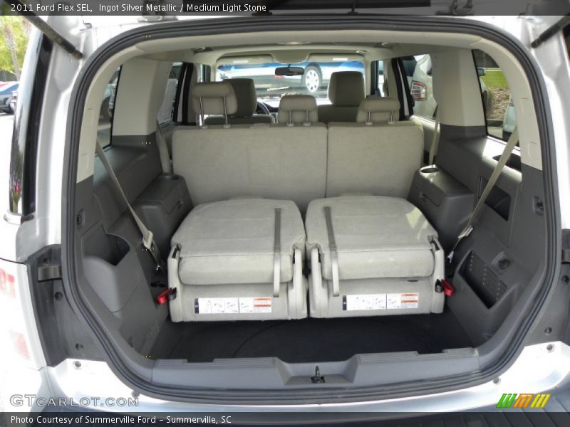 Ingot Silver Metallic / Medium Light Stone 2011 Ford Flex SEL