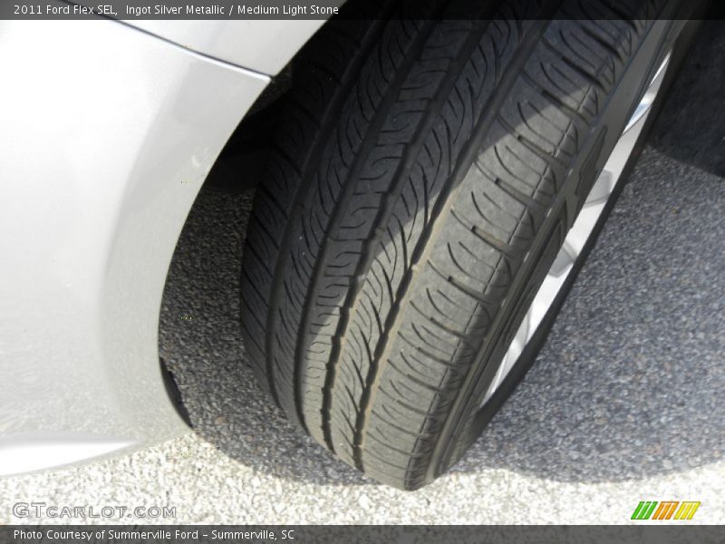 Ingot Silver Metallic / Medium Light Stone 2011 Ford Flex SEL