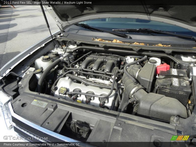 Ingot Silver Metallic / Medium Light Stone 2011 Ford Flex SEL