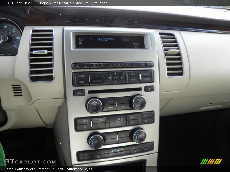 Ingot Silver Metallic / Medium Light Stone 2011 Ford Flex SEL