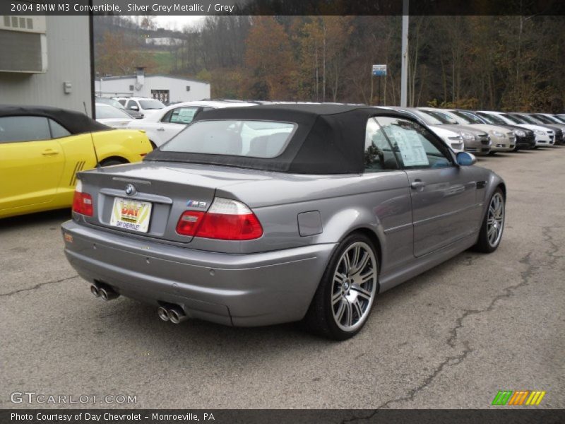 Silver Grey Metallic / Grey 2004 BMW M3 Convertible