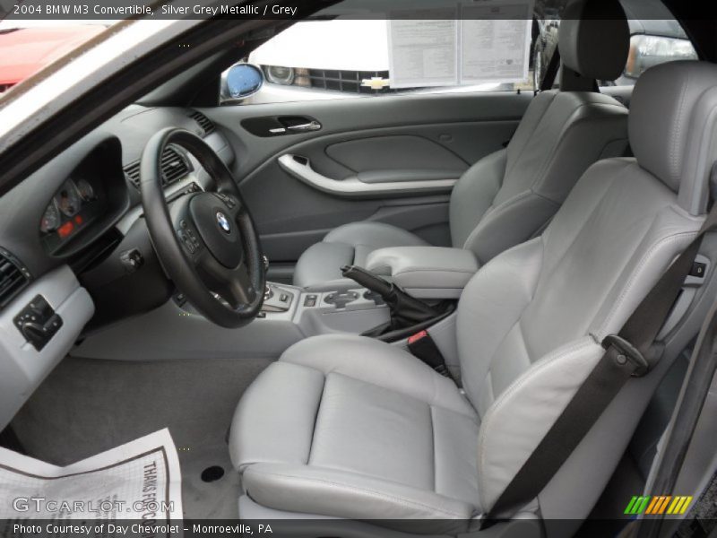  2004 M3 Convertible Grey Interior