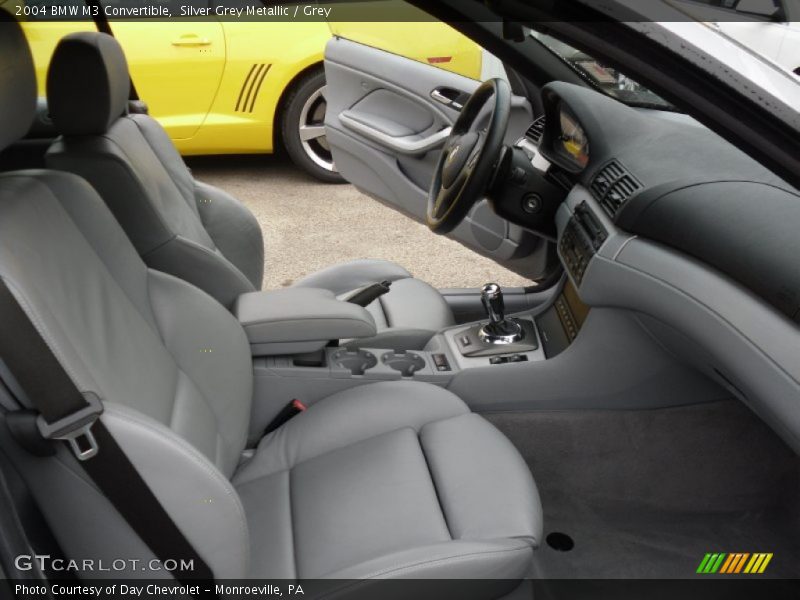 Silver Grey Metallic / Grey 2004 BMW M3 Convertible