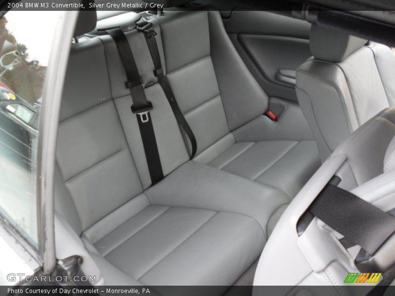 Silver Grey Metallic / Grey 2004 BMW M3 Convertible
