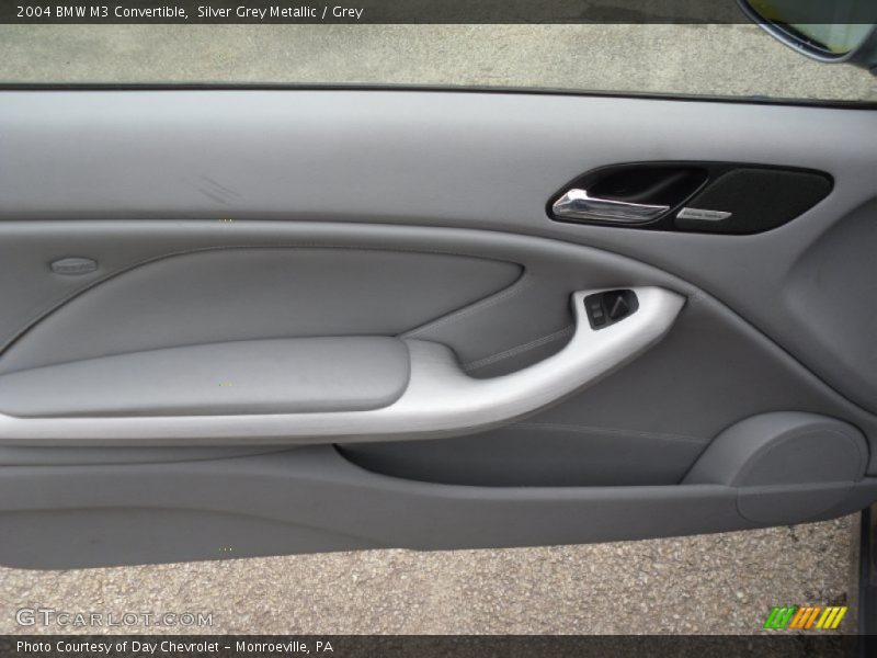Silver Grey Metallic / Grey 2004 BMW M3 Convertible
