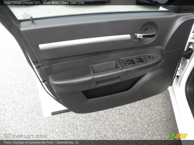 Stone White / Dark Slate Gray 2010 Dodge Charger SXT