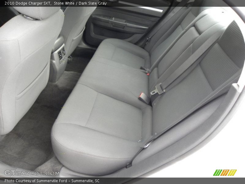 Stone White / Dark Slate Gray 2010 Dodge Charger SXT