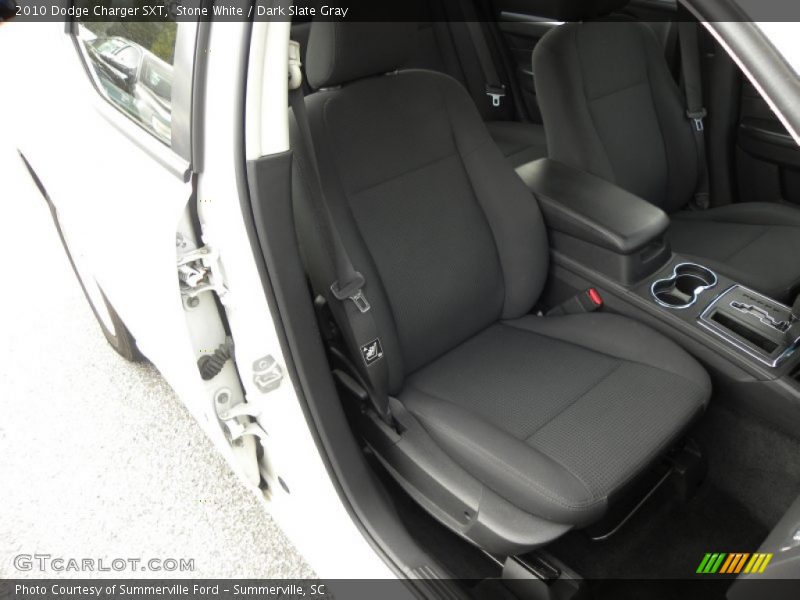 Stone White / Dark Slate Gray 2010 Dodge Charger SXT