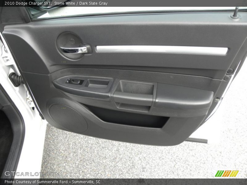 Stone White / Dark Slate Gray 2010 Dodge Charger SXT