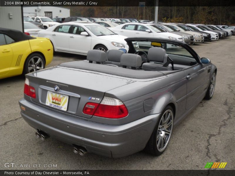 Silver Grey Metallic / Grey 2004 BMW M3 Convertible