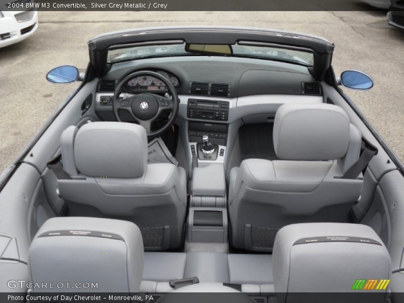 Silver Grey Metallic / Grey 2004 BMW M3 Convertible