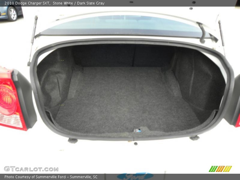 Stone White / Dark Slate Gray 2010 Dodge Charger SXT